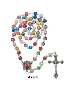 Rosario Plastico 8Mm Granos...