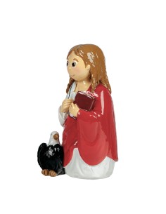 Rosario Plastico 6 Mm Azul...