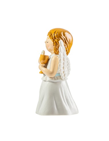 Llavero Metal Angel Guarda Y San Miguel Oval 45x26mm Con Foto Pequeña Parte Superior