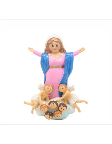 Virgen De La Asuncion Con Angelitos...