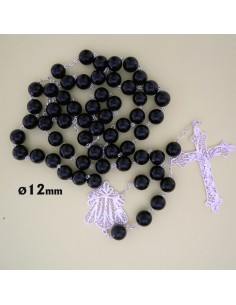 Rosario Azabache 12Mm Y...
