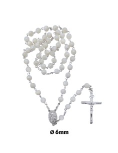 Rosario Nacar Y Plata 6Mm...