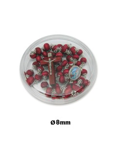 Rosario Petalo Rosa 8Mm...
