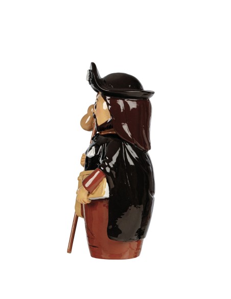 Rosario Anillo Plata Plano Grabado Ave Maria 22Mm Con Caja