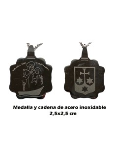 Medalla Virgen Carmen Acero...