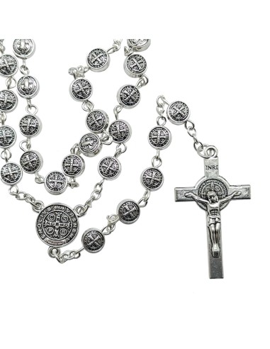 Rosario Metal San Benito 6Mm Maria Y...