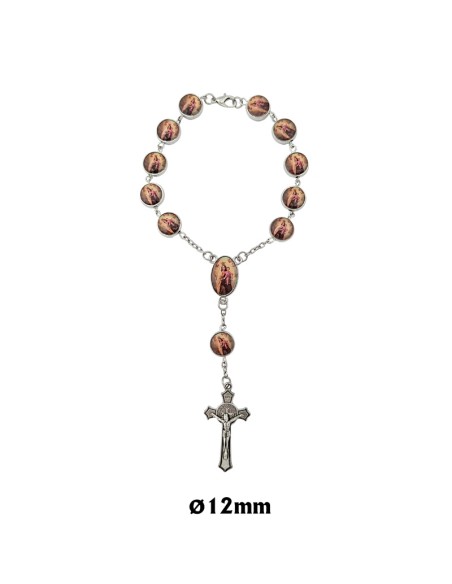 Rosario Metal Filigrana 6Mm