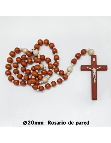 Rosario Pared 20Mm Madera Clara...