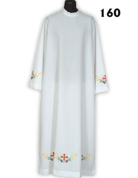 Rosario Cristal Liso 8mm Estampado Rojo Copetas Y Paters Milagrosa