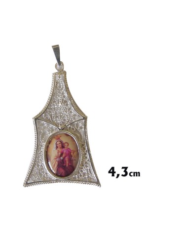 Colgante Madera Angel De La Guarda Nizzzzzo Con Texto En Bolsa Individual