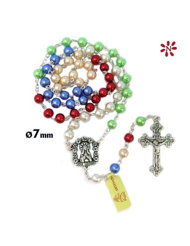 Medalla Metal Oval Doble Virgen De La...