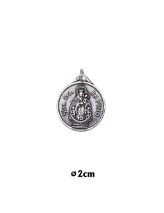Medalla Metal 2Cm Virgen...