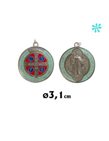 Colgante Coraz?n 3x3 CM Hueco Doble La Medida Del Amor En Blister