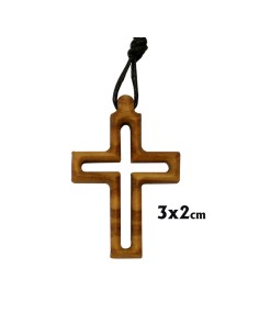Cruz Madera Olivo Hueca...