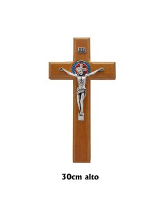 Crucifijo Madera San Benito...