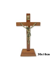 Crucifijo Madera Base...