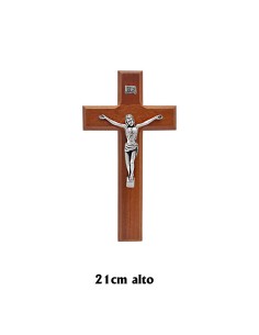 Crucifijo Madera 21X11. 5Cm...