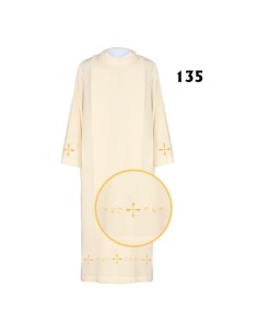 Casulla Estampada Con Galon...