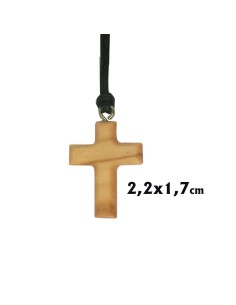 Cruz Madera Olivo 22x17mm...