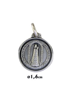 Medalla Plata 16mm Virgen...