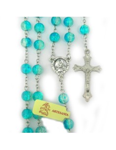 Rosario Cristal Liso 8Mm...