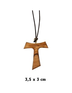 Tau Madera Olivo 3.5x3cm...