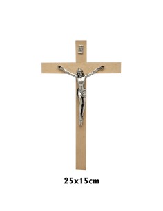 Crucifijo Madera Clara...