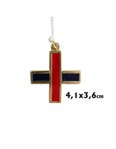 Cruz Metal Familia Colgante...