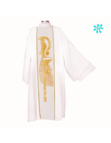 Rosario Cristal Celeste Tipo Piedra...