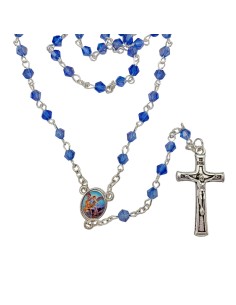 Rosario Cristal rombo...