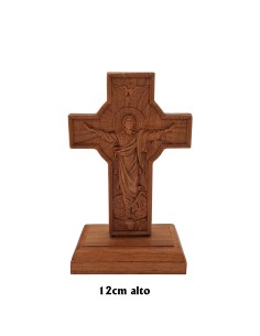 Cruz Madera Base Cristo...