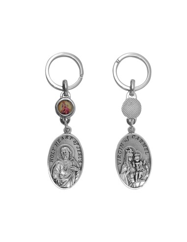 Llavero Metal Llave Antigua Con Foto En Anillo Superior
