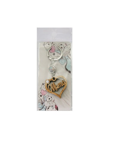 Llavero Metal Sagrada Familia Barcelona Con Esmalte Azul 3x2. 5cm