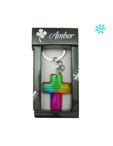 Casulla Estampada Con Galon Cruces Y Espigas Entrelazadas En Circulos N363 Verde