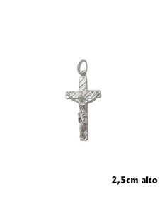 Crucifijo Plata Rodiada...