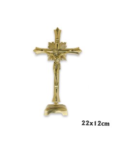 Cruz Metal Estrella Dorada...