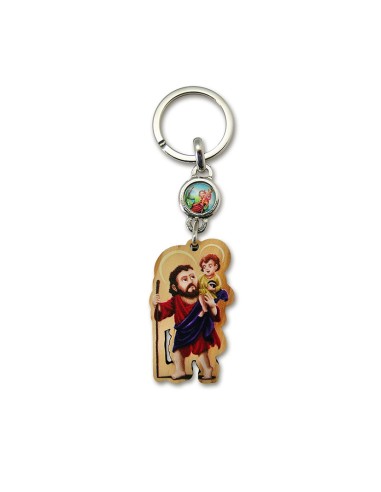 Llavero Madera Olivo Forma Corazon Abuelo Con Foto Para Personalizar En Blister