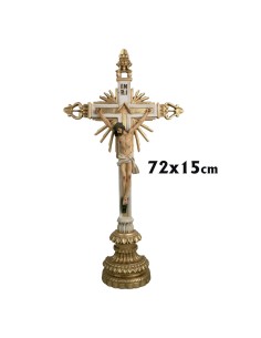Crucifijo Con Rayos Mar...