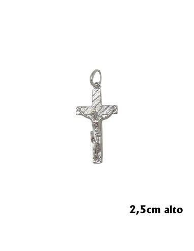 Crucifijo Plata Rodiada Decoracion...