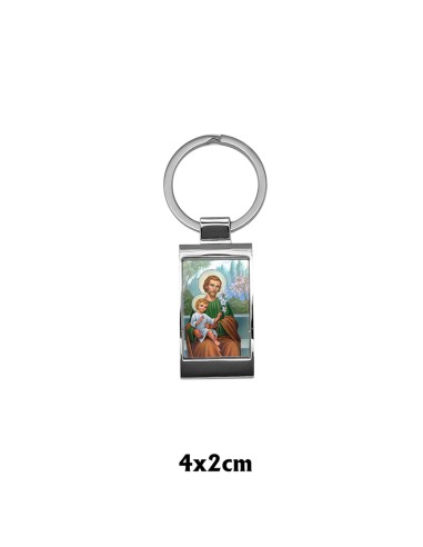 Llavero Decena Madera Con Cruz Para Personalizar