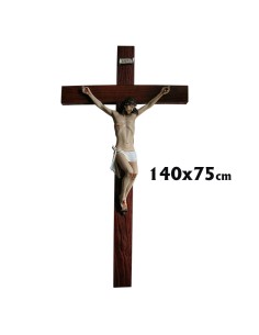 Crucifijo Madera Base 11Cm...