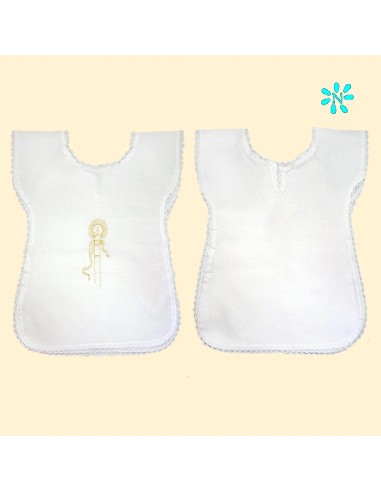Vestido Bebe Para Bautismo Vela Bordada