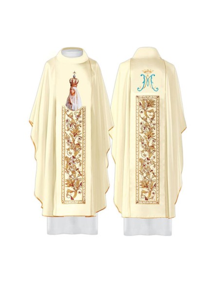 Llavero Metal Virgen Milagrosa 30mm dos caras