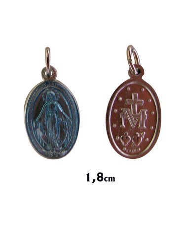 Medalla Aluminio Oval 18Mm Milagrosa...
