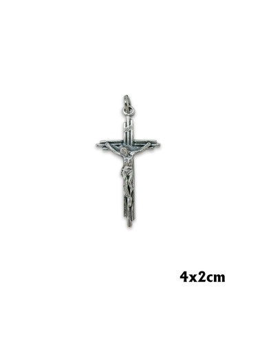 Cruz Metal Tres Troncos 4Cm 8948
