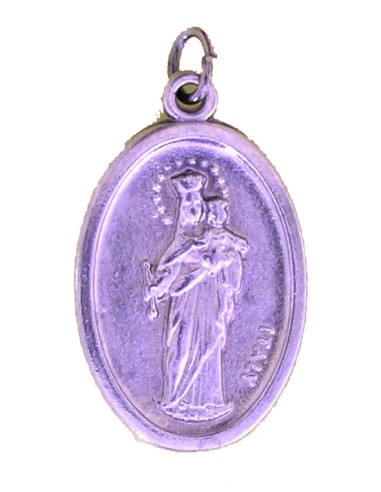 Rosario Cristal Liso Celeste 8Mm Con...