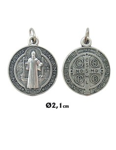Medalla San Benito 21Mm