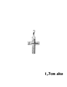 Cruz Plata Rodiada Con Cruz...
