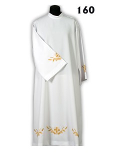 Alba Lisa Bordada Cruz Con...