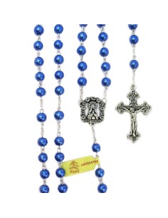 Rosario Cristal Liso 7Mm...